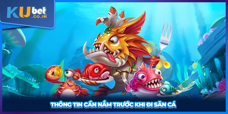 Thông tin cần nắm trước khi đi săn cá